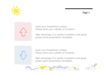 태양 구름 별 하늘  배경파워포인트 sky 예쁜 깔끔한 심플한 PowerPoint PPT 프레젠테이션-9