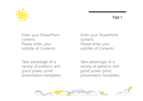 태양 구름 별 하늘  배경파워포인트 sky 예쁜 깔끔한 심플한 PowerPoint PPT 프레젠테이션-13