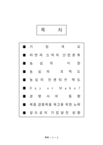 [기업분석](주)농심 기업분석-2