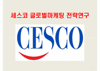 세스코 Cesco 기업분석과 세스코 해외진출 글로벌마케팅 SWOT,STP,4P전략분석및 세스코 향후마케팅 전략제안 PPT-1