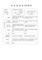 만2세 부모상담일지, 만2세 1학기 부모상담일지 13명 분량-10