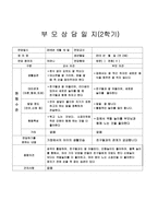 [만2세 부모상담일지-1학기,2학기]만2세 부모상담일지 1년치 14명 분량-13