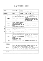 [만2세 부모상담일지]만2세 2학기 부모상담일지 6명 분량-6