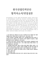 한국산업인력공단자기소개서 한국산업인력공단자소서자기소개서 합격자소서/면접+자기소개서한국산업인력공단인턴자소서,한국산업인력공단지원동기 자소서-1