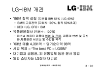 [해외투자론] LG-IBM 전략적제휴-11