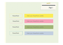 노트 포스트잇 공지 공책 메모 알림장 심플한 깔끔한 예쁜 배경파워포인트 PowerPoint PPT 프레젠테이션-20