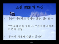 설국 가와바타 야스나리 이력 가와바타 야스나리 문학 특징 설국 창작 시대적 배경-16