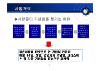 사업계획서 기념일 전문점 기념일 전문점 사업개요 기념일 전문점 조직구성-3