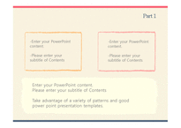 심플한 빨강파랑테두리 깔끔한 예쁜 파스텔톤 발표 배경파워포인트 PowerPoint PPT 프레젠테이션-7