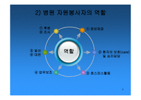 의료사회사업론 병원서비스 증진을 위한 활동 프로그램 개발과 평가지역사회서비스 및 옹호 활동-6