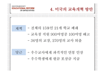 미국의 교육 개혁9-15