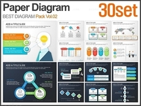 페이퍼디자인 다이어그램 패키지Vol.02(30종)_라임피티